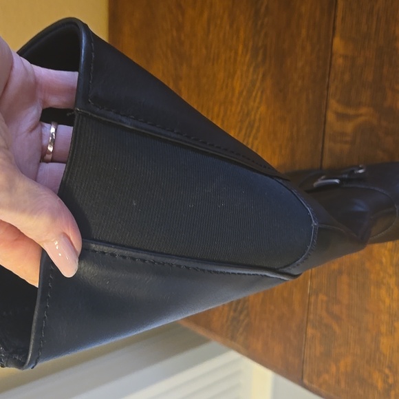 Baretraps Black Low Heel Boots New Without Box Size 9 M - Picture 5 of 16